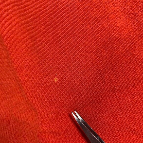 Nautica Competition T-shirt 2XL Orange Vintage Made in USA Spellout - Picture 4 of 9